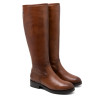 BOTAS ALTAS DE PIEL CON CREMALLERA JANA CUERO PORRONET