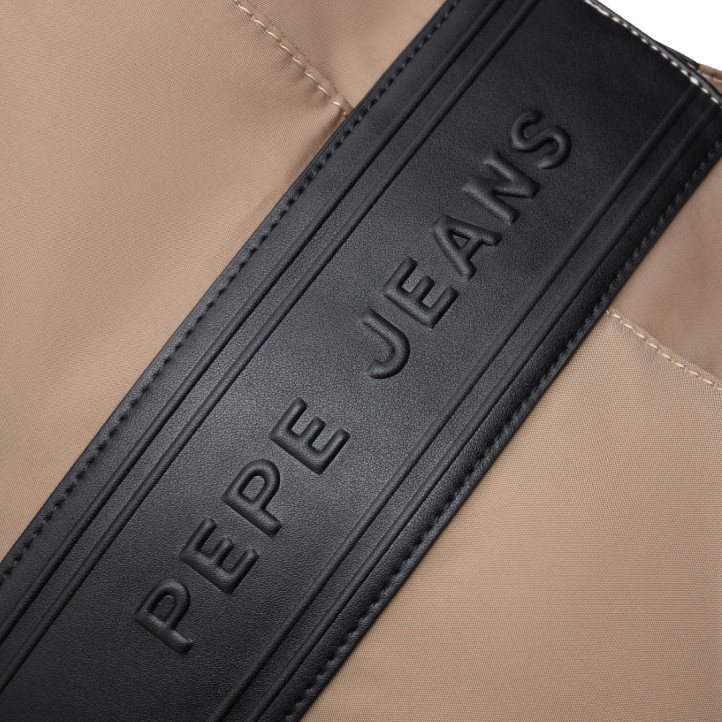 Bolso Pepe Jeans hobo Jett Wander de mujer camel con bandolera - Querol online