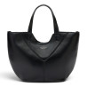 Bossa Pepe Jeans shopper de dona negra efecte pell amb bandolera
