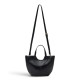 Bossa Pepe Jeans shopper de dona negra efecte pell amb bandolera - Querol online