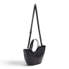 Bossa Pepe Jeans shopper de dona negra efecte pell amb bandolera