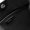Bossa Pepe Jeans hobo de dona negra amb bandolera i logotip en relleu
