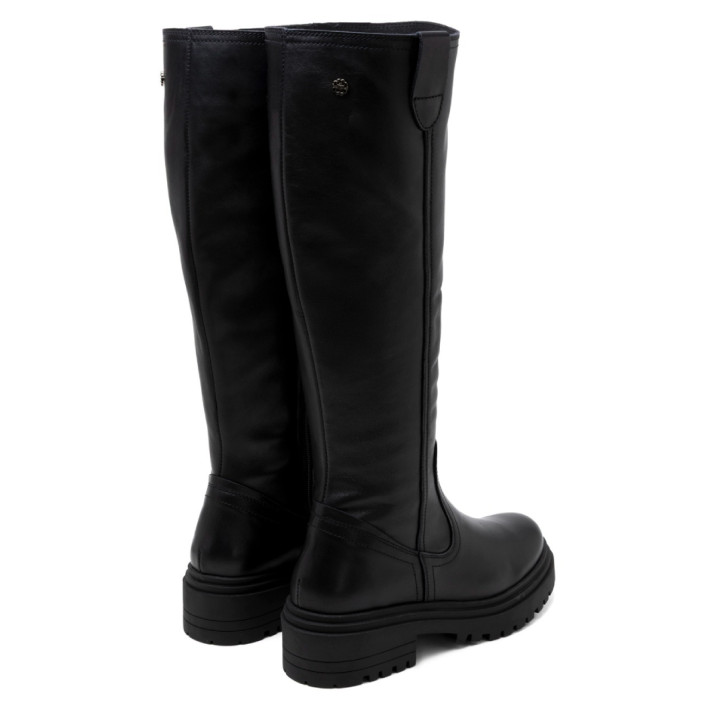 BOTINES DE PIEL CON CREMALLERA KIM MOKA PORRONET - Querol online