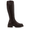 BOTINES DE PIEL CON CREMALLERA KIM MOKA PORRONET