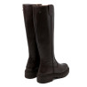 BOTINES DE PIEL CON CREMALLERA KIM MOKA PORRONET