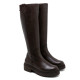 BOTINES DE PIEL CON CREMALLERA KIM MOKA PORRONET - Querol online