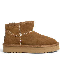 Botins Pepe Jeans australians Dissy Etnic de dona camel de camussa - Querol online