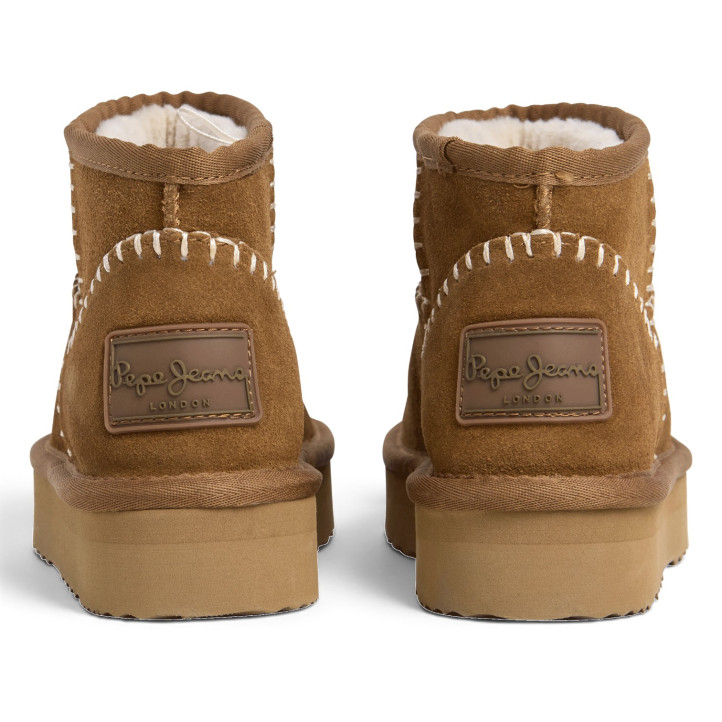 Botins Pepe Jeans australians Dissy Etnic de dona camel de camussa - Querol online