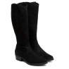 BOTAS DE PIEL CON CREMALLERA MANUELA NEGRO PORRONET