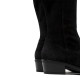BOTAS DE PIEL CON CREMALLERA MANUELA NEGRO PORRONET - Querol online