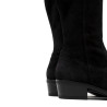 BOTAS DE PIEL CON CREMALLERA MANUELA NEGRO PORRONET