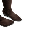 BOTAS DE PIEL CON CREMALLERA MANUELA MOKA PORRONET