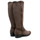 BOTAS DE PIEL CON CREMALLERA MANUELA GRIS PORRONET - Querol online
