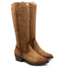 BOTAS DE PIEL CON CREMALLERA MANUELA CUERO PORRONET