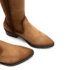 BOTAS DE PIEL CON CREMALLERA MANUELA CUERO PORRONET