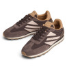 Sabatilles Pepe Jeans Jane de dona marrons de camussa estil retro running
