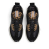 Zapatillas Pepe Jeans Lucky de mujer negras con ante y detalle animal print