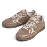 Zapatillas Pepe Jeans Daze de mujer doradas de ante con acabado brillante