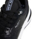 Zapatillas Pepe Jeans Winslow de mujer negras con ante y detalles animal print - Querol online