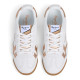 Zapatillas Pepe Jeans Vinnie Basic de niña blancas con detalles dorados - Querol online