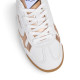 Sabatilles Pepe Jeans Vinnie Basic de nena blanques amb detalls daurats - Querol online