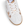 Sabatilles Pepe Jeans Vinnie Basic de nena blanques amb detalls daurats