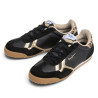 Sabatilles Pepe Jeans negres amb detalls daurats i animal print