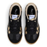 Zapatillas Pepe Jeans negras con detalles dorados y animal print