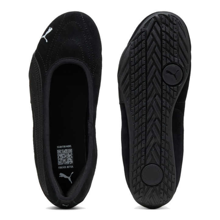 Ballarines Puma Catch Soleil de dona negres de camussa - Querol online
