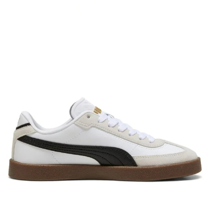 Sabatilles Puma Club II Era de dona blanques amb detalls negres i sola caramel - Querol online