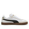 Sabatilles Puma Club II Era de dona blanques amb detalls negres i sola caramel