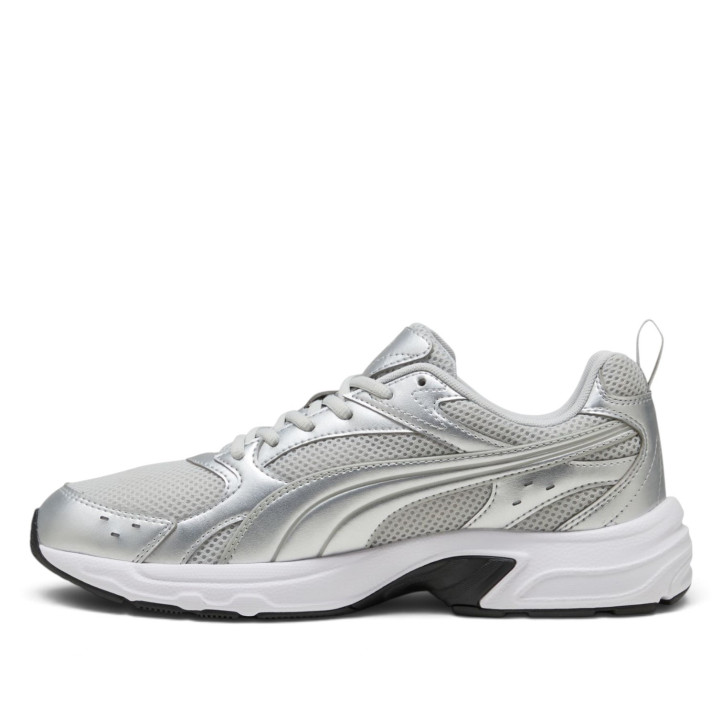 Sabatilles esportives Puma Milenio Tech Light blanques i platejades estil retro running - Querol online