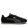 Sabatilles Puma ST Track Feline de mujer negres con animal print