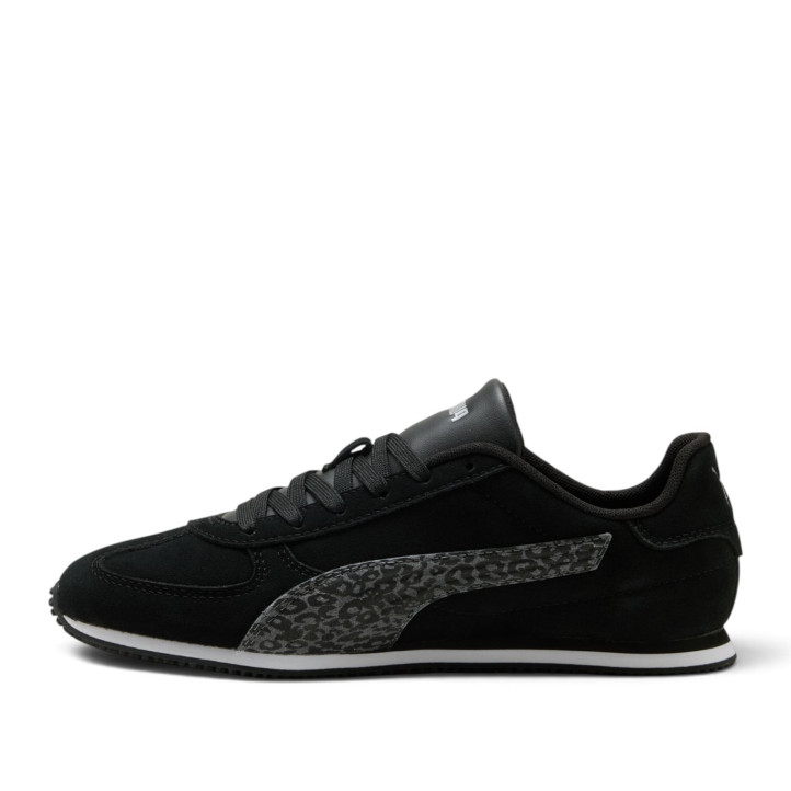 Zapatillas Puma ST Track Feline de mujer negros con animal print - Querol online