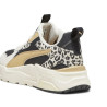 Zapatillas Puma Trinity Lite Animal de mujer beige y negras con animal print