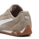 Zapatillas Puma Replicatch SD beige de ante con detalles blancos - Querol online