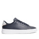 Sabatilles esportives Tommy Hilfiger d'home blau marí de pell amb sola blanca - Querol online