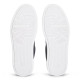 Zapatillas deportivas Tommy Hilfiger de hombre azul marino de piel con suela blanca - Querol online