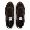 Sabatilles esportives Tommy Hilfiger d'home negres i marrons estil retro running