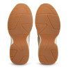 Sabatilles Tommy Hilfiger de dona beix de camussa amb detalls daurats