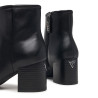 Botins de taló Guess de dona negres amb taló alt i acabat efecte pell