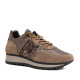 Sabatilles Cetti de dona beix i marrons amb detalls metal·litzats en bronze - Querol online
