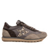 Zapatillas Cetti de mujer marrones y beige con detalle animal print