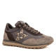 Zapatillas Cetti de mujer marrones y beige con detalle animal print - Querol online