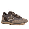 Sabatilles Cetti de dona marrons i beix amb detall animal print