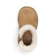 Botins Geox Macchia de niña color coñac de ante con pelo y osito - Querol online