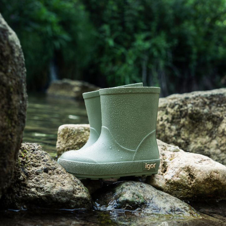 Botes aigua Igor Yogi Barefoot infantils verdes - Querol online