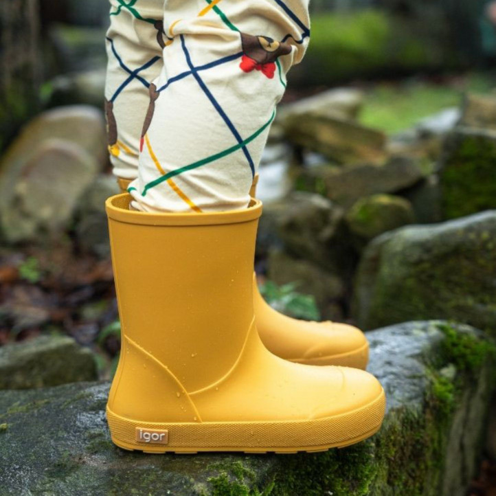 Botes aigua Igor Yogi Barefoot infantils grogues - Querol online