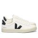 Zapatillas VEJA Campo de mujer blancas con detalles negros - Querol online