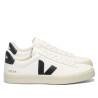 Zapatillas VEJA Campo de mujer blancas con detalles negros